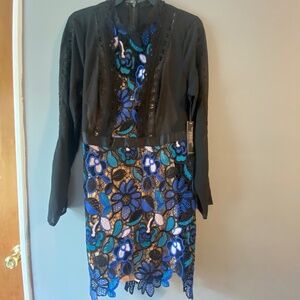 Venus sheer lace dress